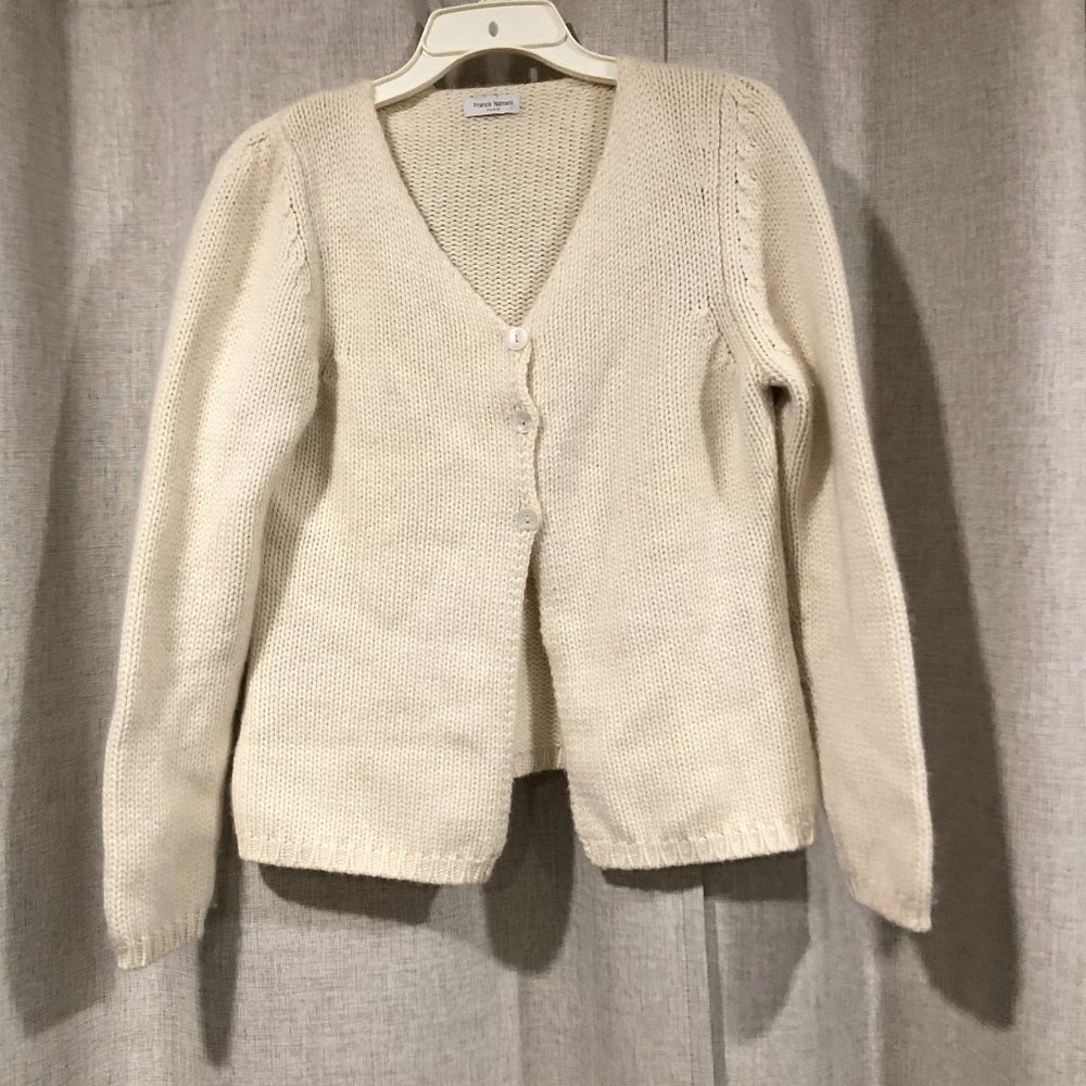 Franck Namani Paris 100% cashmere sweater / cardigan made in Italy
